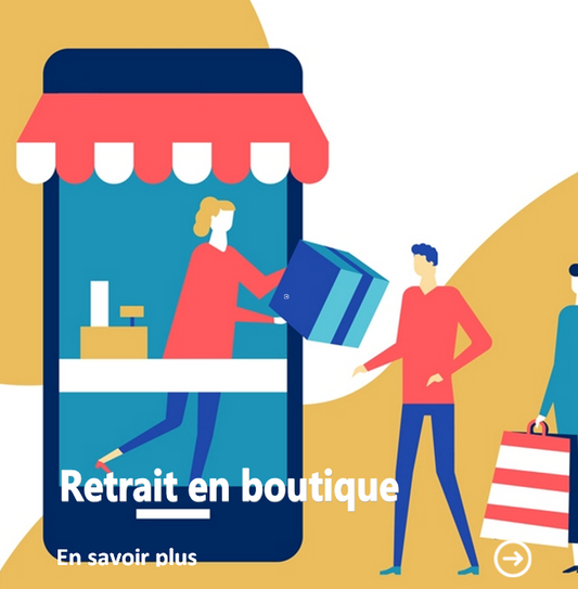 Retrait en boutique